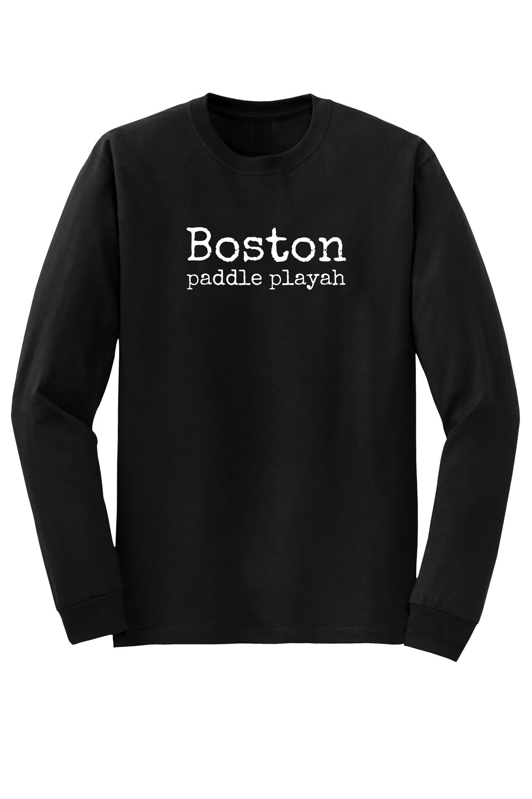 "Boston - paddle playah" Long Sleeve T-shirt