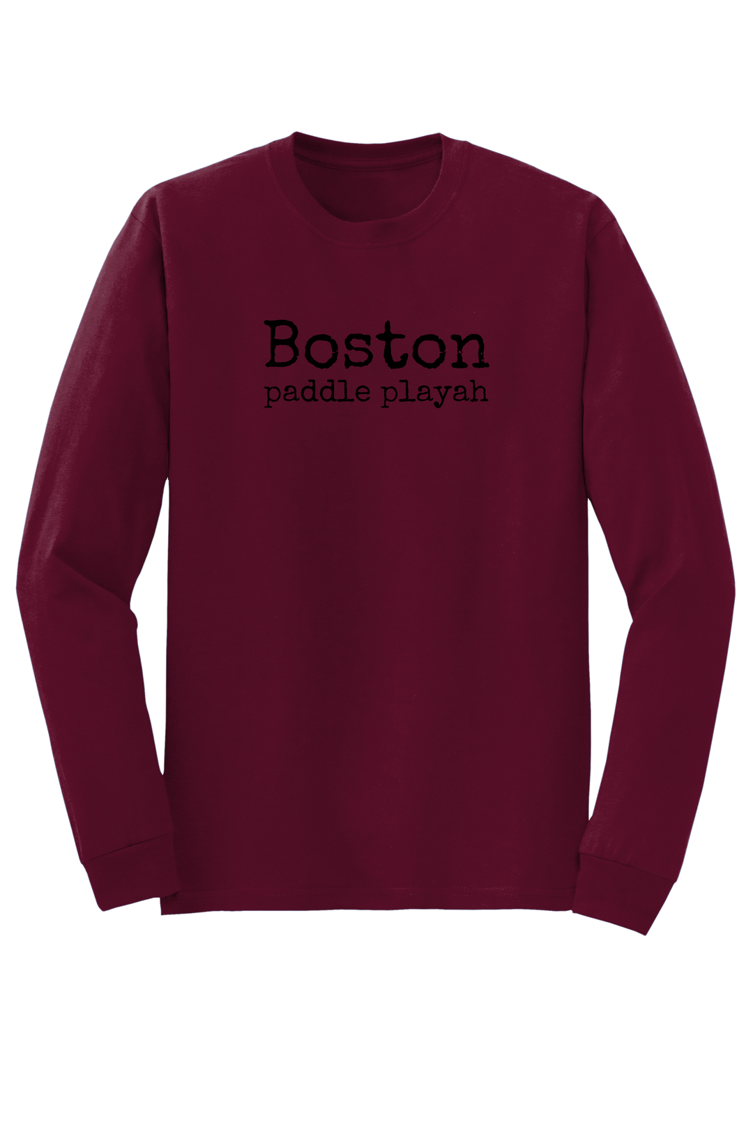 "Boston - paddle playah" Long Sleeve T-shirt