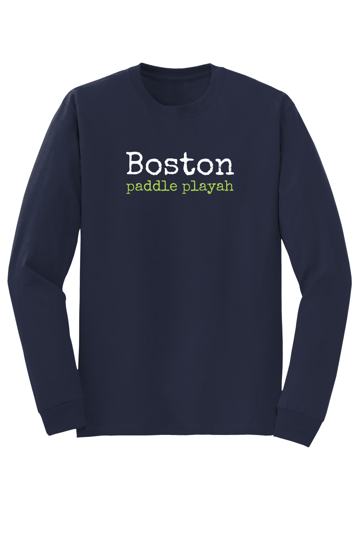 "Boston - paddle playah" Long Sleeve T-shirt