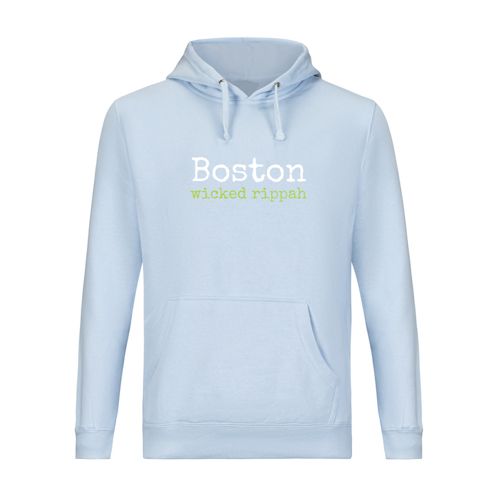 "Boston - wicked rippah" Paddle Tennis Hoodie