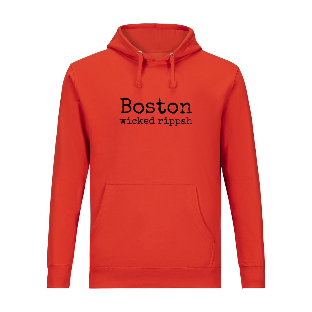 "Boston - wicked rippah" Paddle Tennis Hoodie