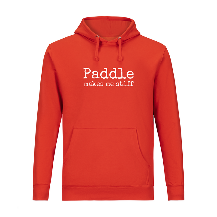 "makes me stiff" Paddle Tennis Hoodie