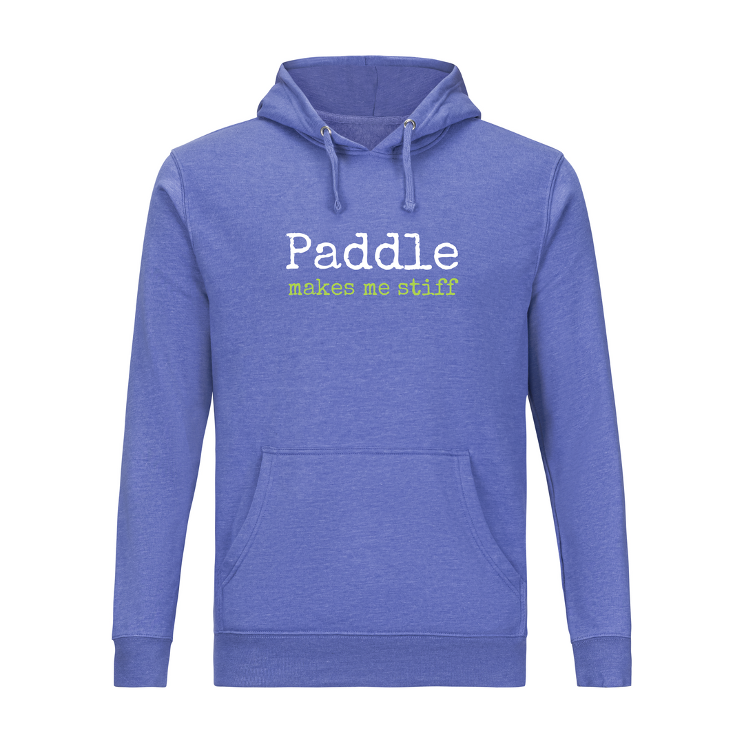 "makes me stiff" Paddle Tennis Hoodie